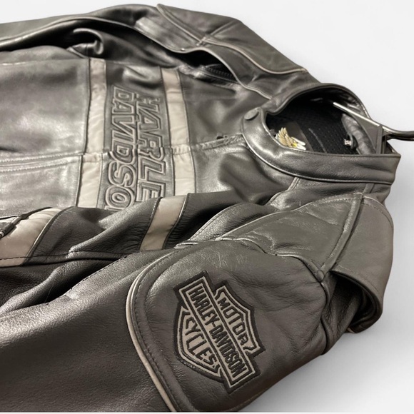 VTG Harley Davidson leather convertible jacket - Picture 4 of 8